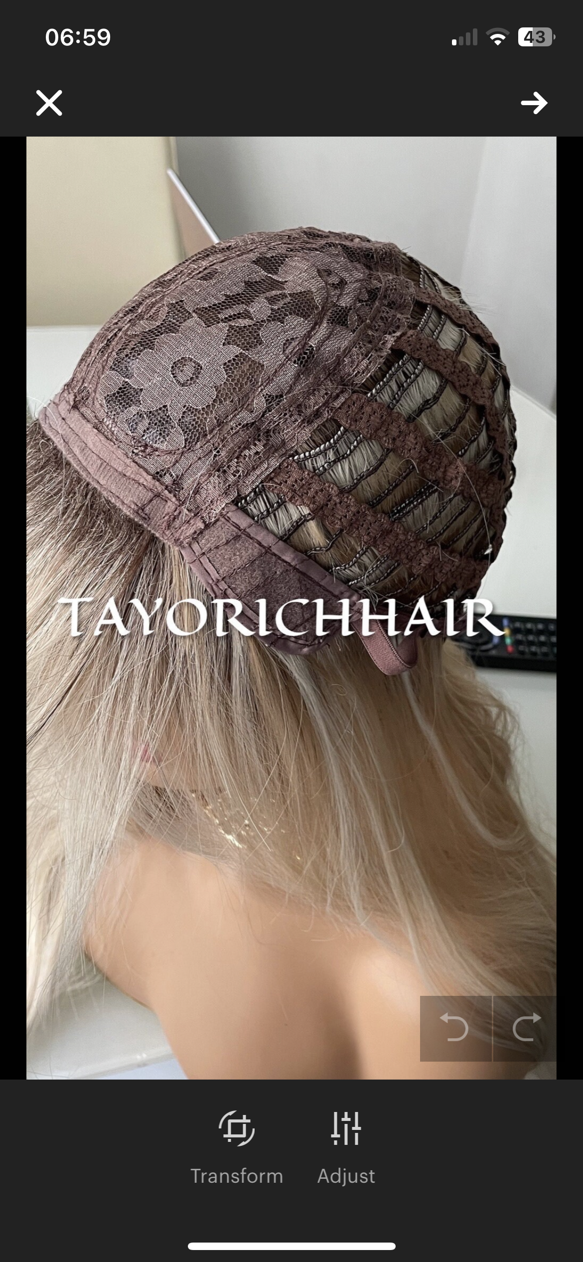 Face Framing Money Piece Rooted Light Warm Blonde Wig By Tayorichhair London