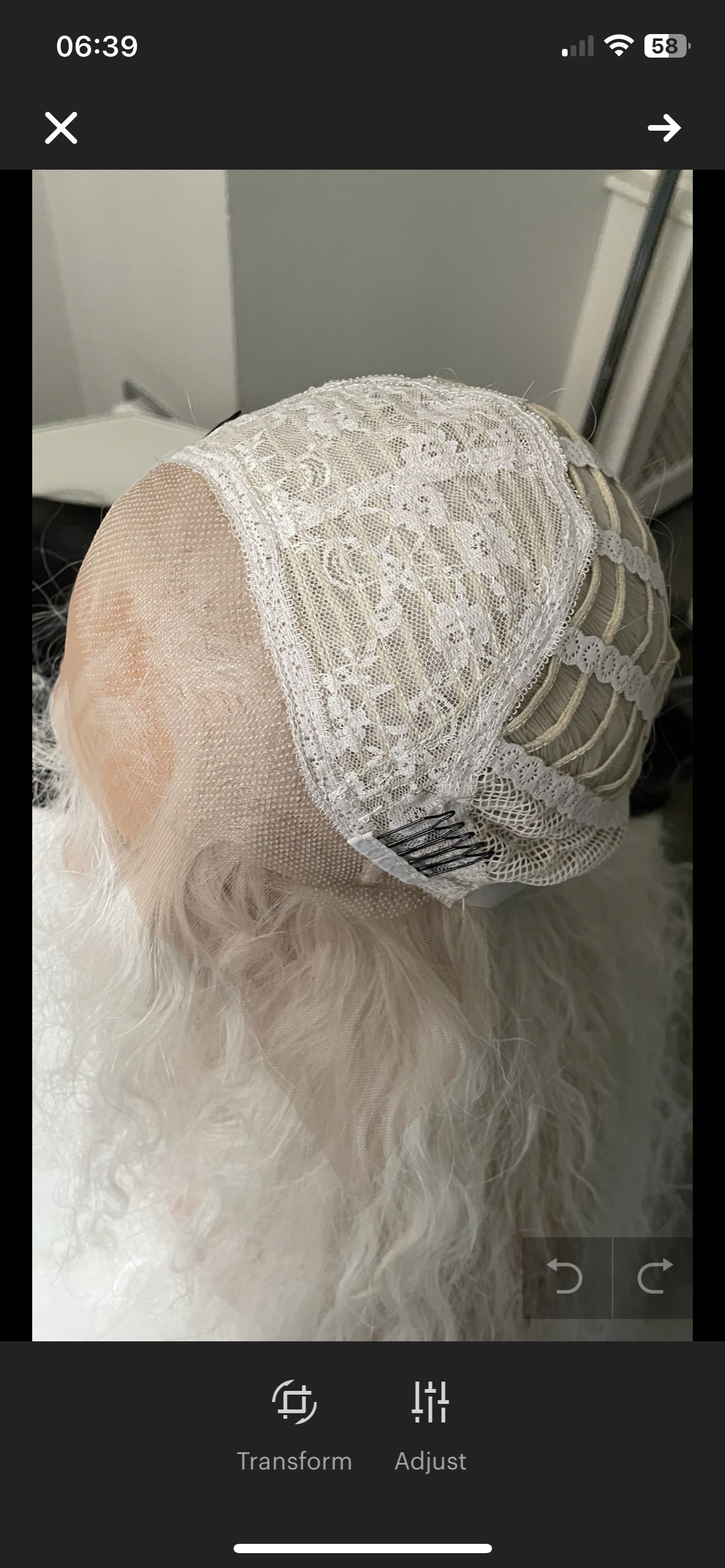 Curly Hair Lace Front Wig/Platinum White Synthetic Wig/Wigs For Small Heads/Light Weight Wig/Preplucked Realistic Hairline/White Blonde Wigs
