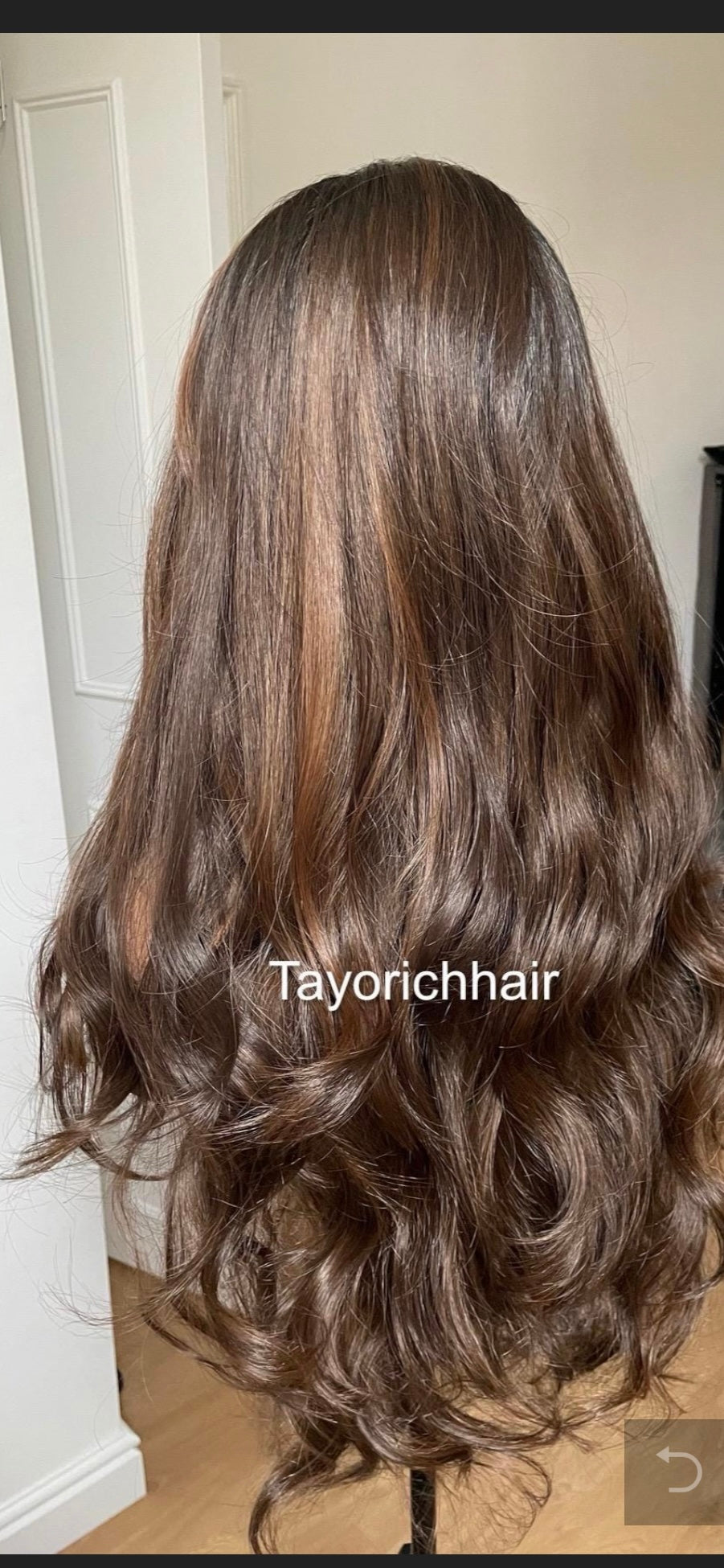 Darkest Brown Lace Wig With Mild Highlights And Black Roots/ Black Brown Wavy Heat Friendky Synthetic Wig For Women/ Brunette Cosplay Wigs