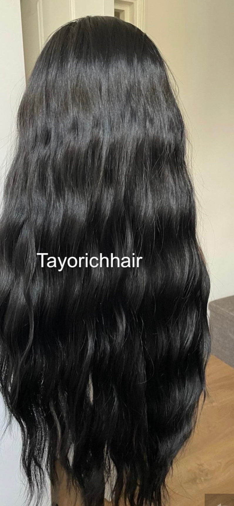 Jet Black Curly Lace Front Synthetic Wig/ Black Gothic Wig/ 13x4 Lace Front/ Black Long Beach Waves Heat Friendly Wig/ Long Free Part Wig