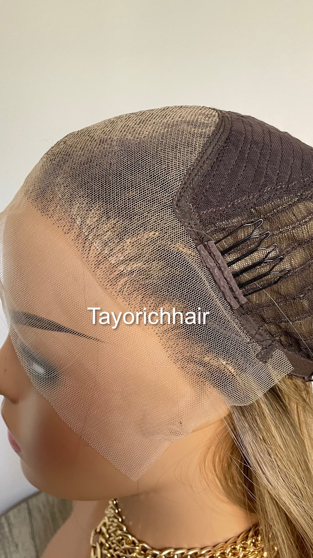 20 Inches Ash Blonde With Dark Roots/ Front Wig/ Natural Realistic Soft Synthetic Lace Wigs For Women/Ready To Ship Wigs