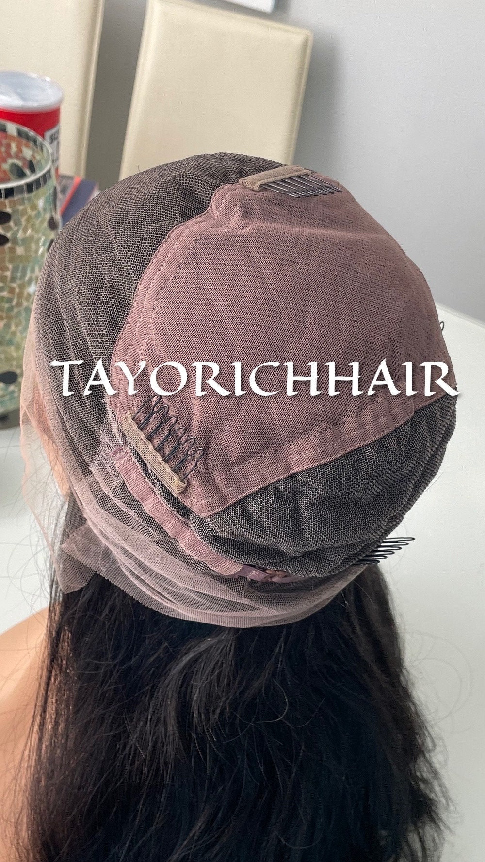 Full Lace Wig•Full Human Hair Lace Wig•Up do Ponytail Human Hair Wig•Full Real Hair Wig•HD Lace Wig•22 Inches Human Hair Wig•Low Density Wig