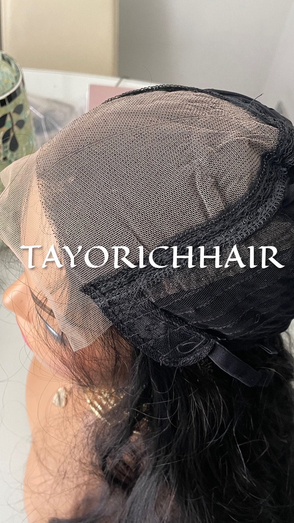Glueless Black Real Hair Wig 5x5 Lace Closure Beginner Friendly Wig For Daily Wear/20 Inches Black Wavy Real Hair Wig For Women