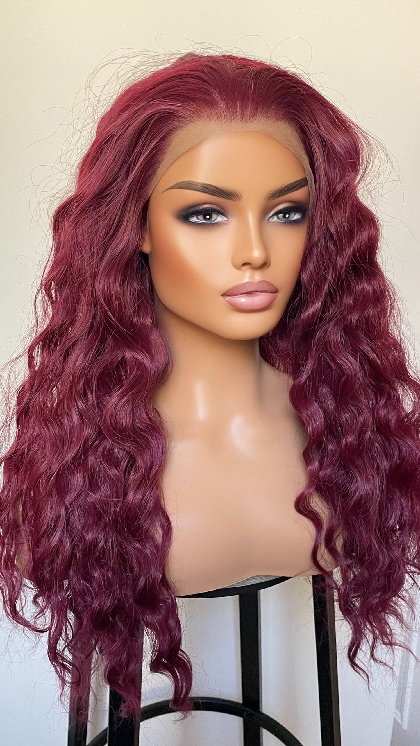 Spanish Curls Lace Front Synthetic Wig For Exotic Women/ Curly Soft Luxury Synthetic Lace Front Wig For Women