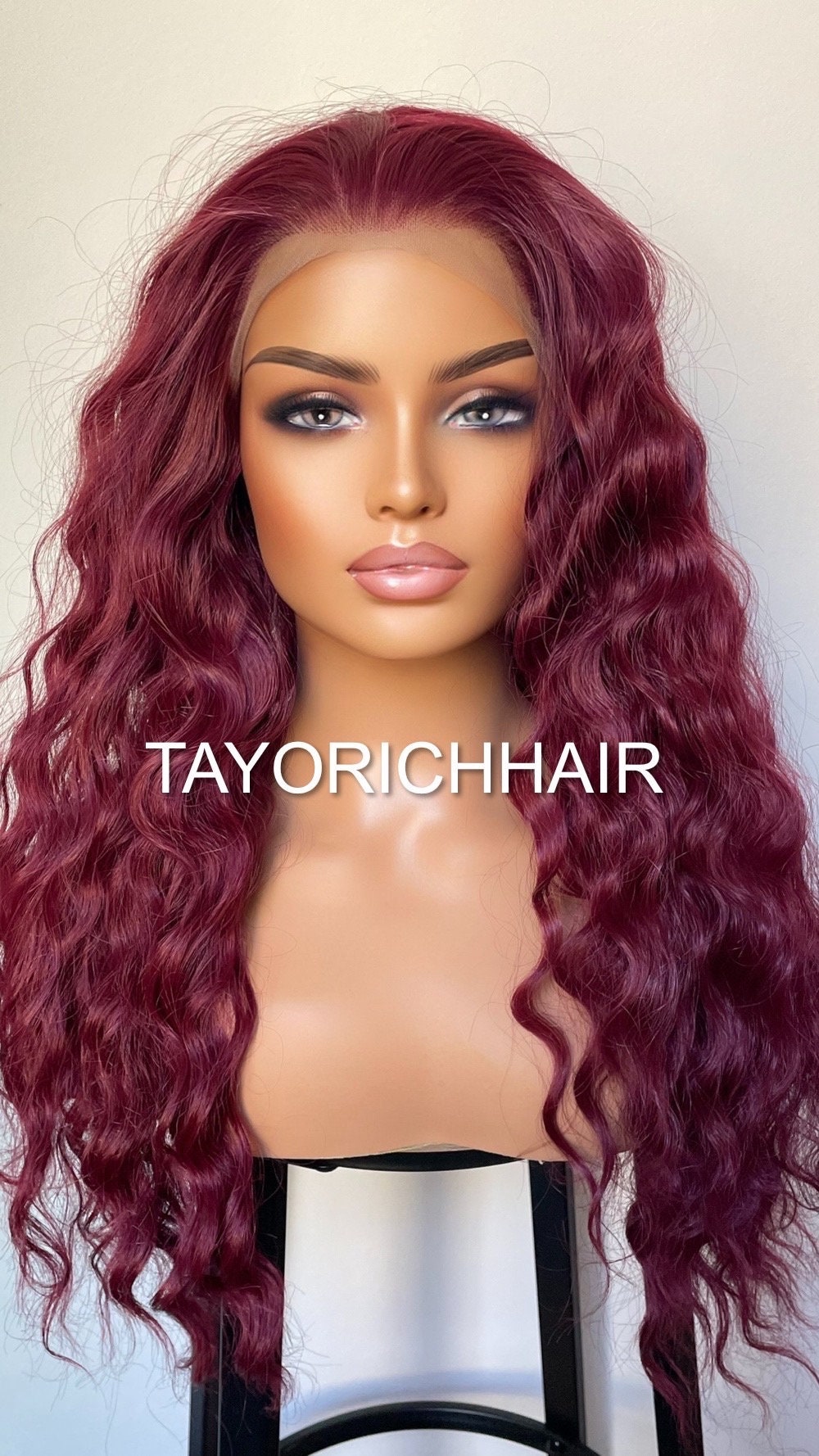 Spanish Curls Lace Front Synthetic Wig For Exotic Women/ Curly Soft Luxury Synthetic Lace Front Wig For Women
