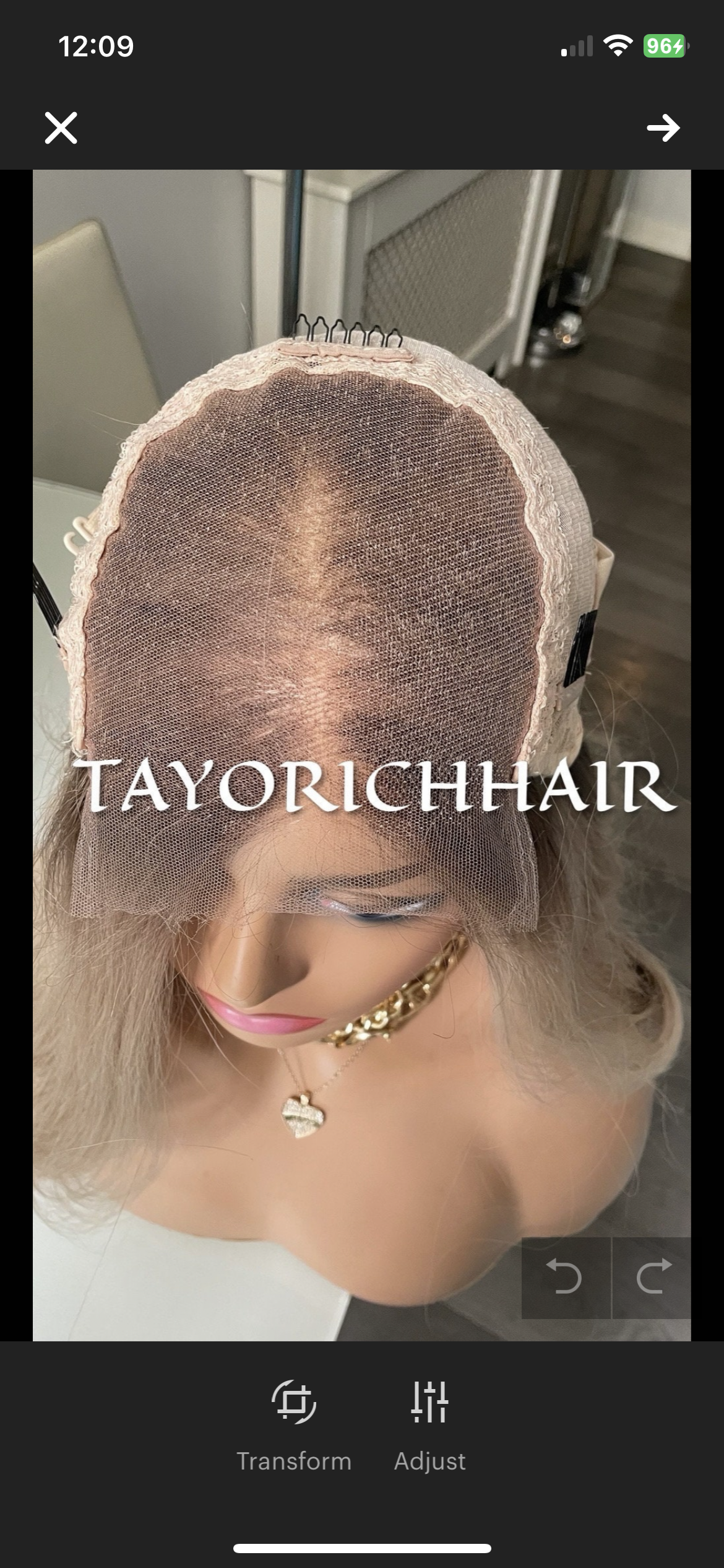 Glueless Human Hair Wig in 22 Inches•Smal Cap Size Wig•Rooted Ash Blonde Human Hair Wig•5X5 HD Lace•Bleached Knots Wig•Beginner Frindly Wig