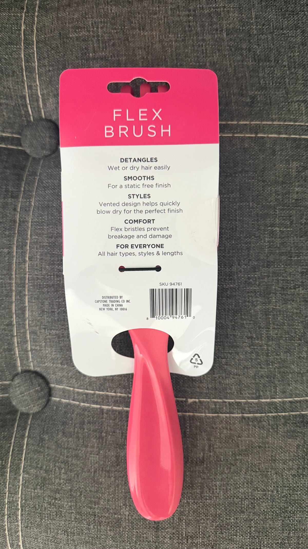 The Flex Brush | Detangle, Smooth & Style for Synthetic Wigs