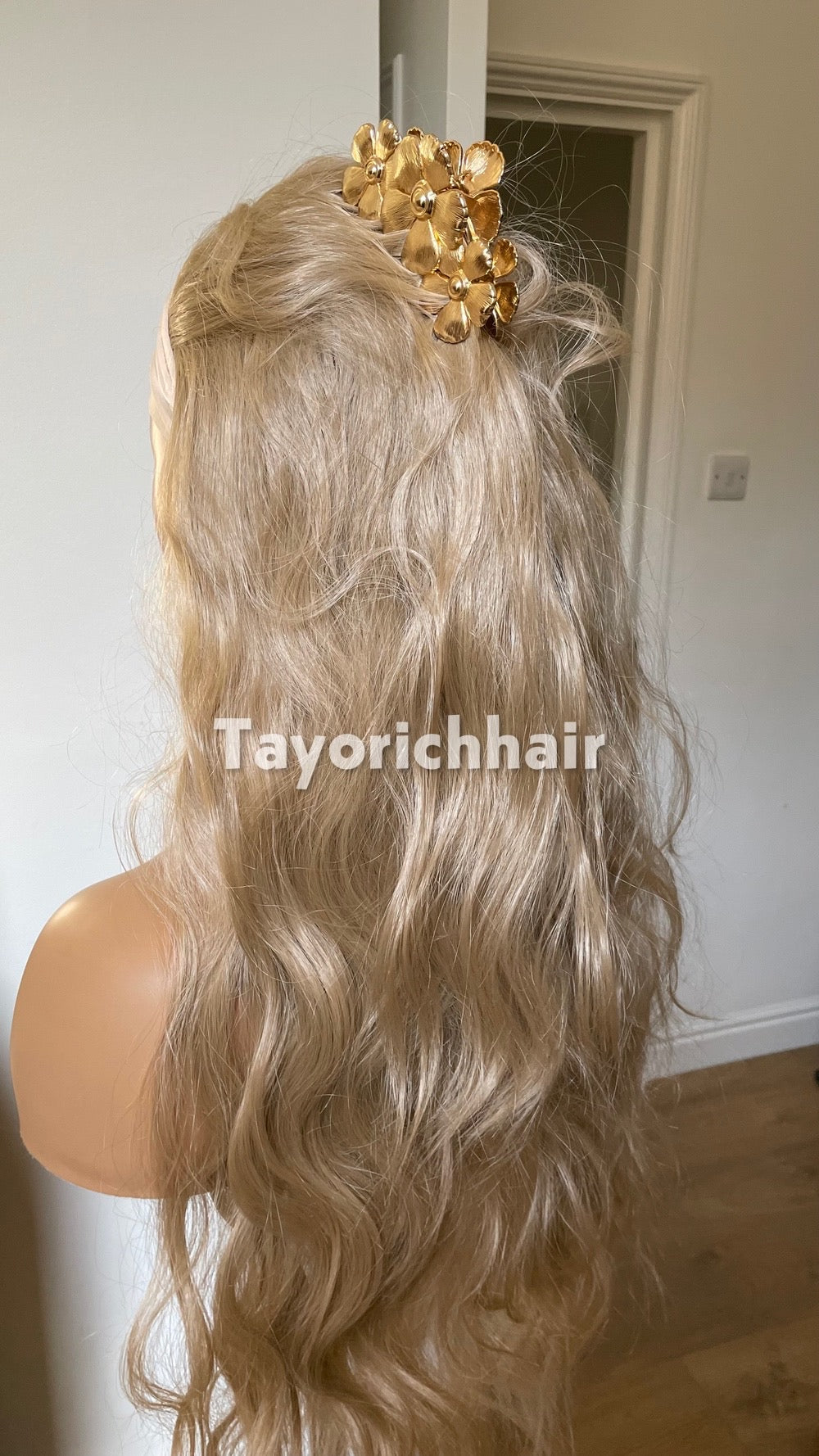 Glueless Ponytail Wig: Heat-Safe Synthetic Updo with Headband
