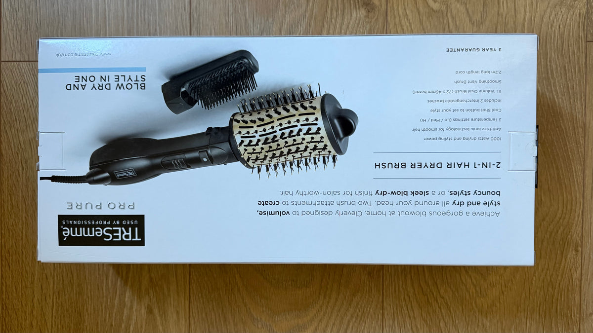 TRESemmé AirLight Volume 2-in-1 Hair Dryer Brush – Volumising Hair Styler