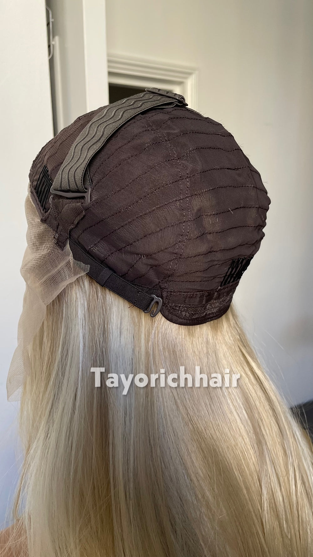 Mixed Light Blonde Heat Safe Synthetic Lace Front Wig | Layered 10” Front 20” Back | Low Density Natural Wig | Tayorichhair
