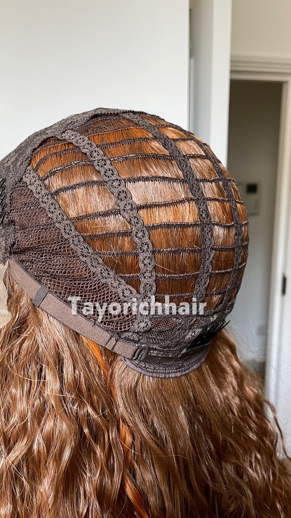 Auburn Ginger Curly Wig | 20” Lightweight Lace Front
