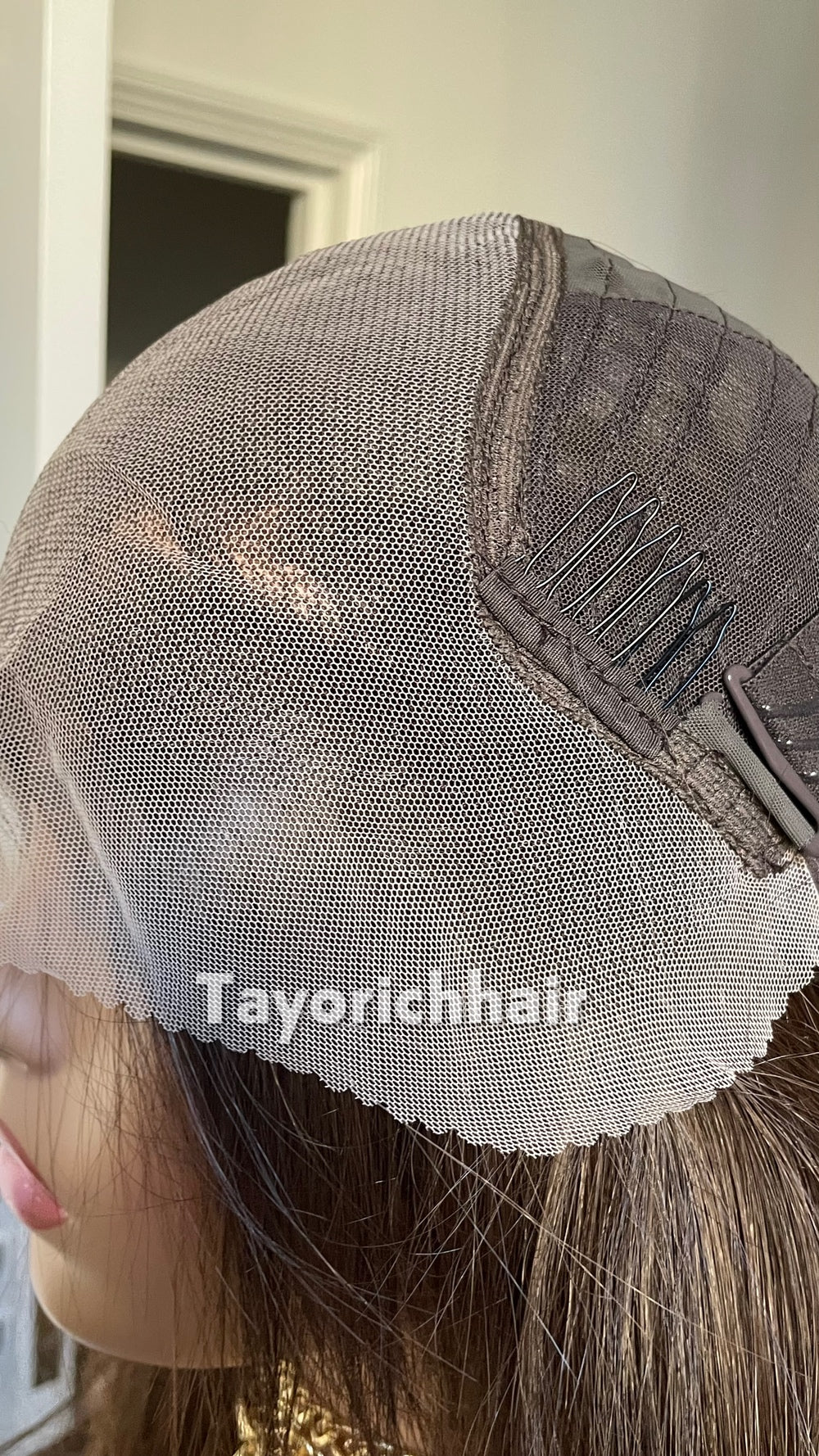 Dark Brown 18” Feathered Layer Wig | Lightweight Lace Front