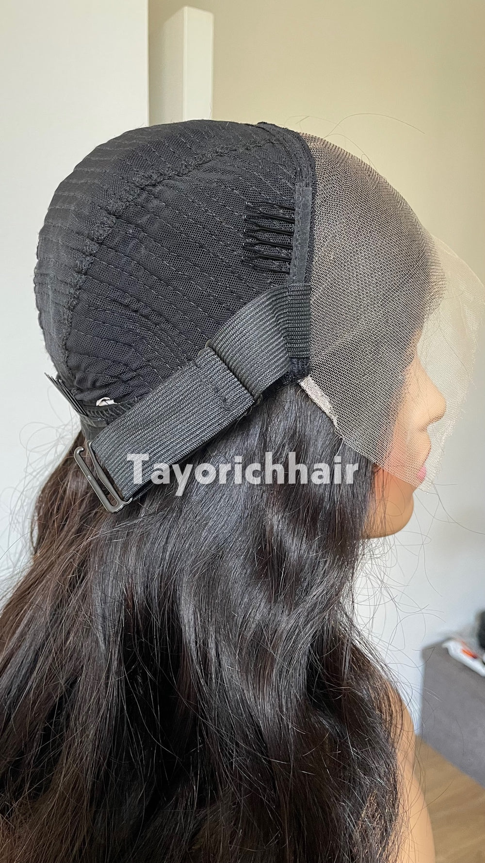 Ombre Black to Brown Human Hair Lace Front Wig | 24” Wavy HD Lace Wig | 13x4 Glueless Wig | 100% Human Hair | Tayorichhair