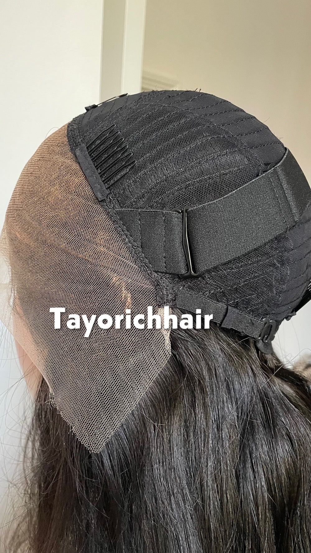 Black Human Hair Lace Wig; Bleached Knots, Small Cap, HD Lace